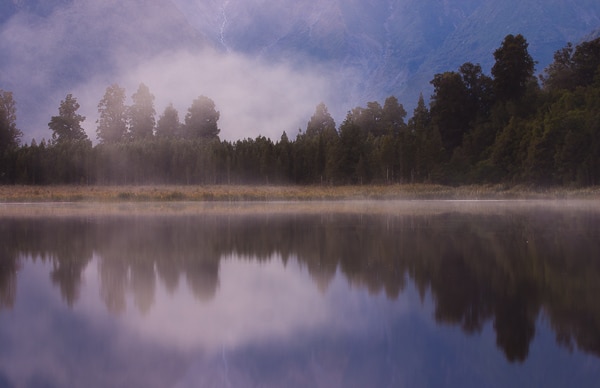 Lake Matheson, Nueva Zelanda