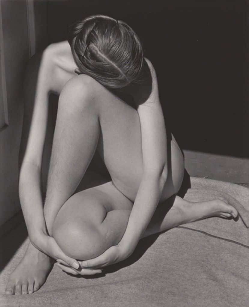 Desnudo 1936 Copia de plata en gelatina, de Edward Weston