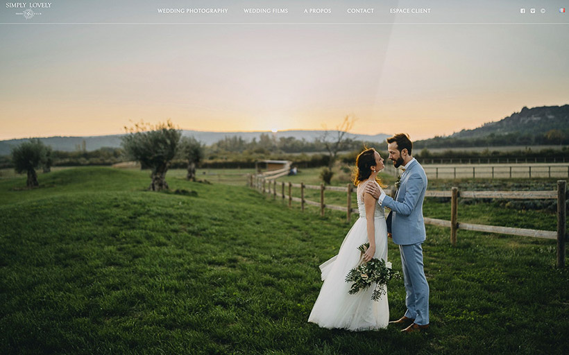 website created with the template Simply Lovely Photography website created with the template