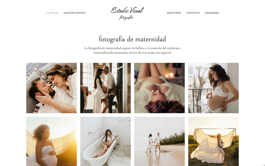 web creada con el diseño Aso web creada con el diseño