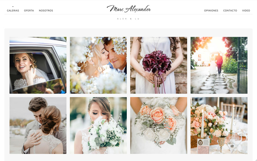website created with the template Sonoma website created with the template
