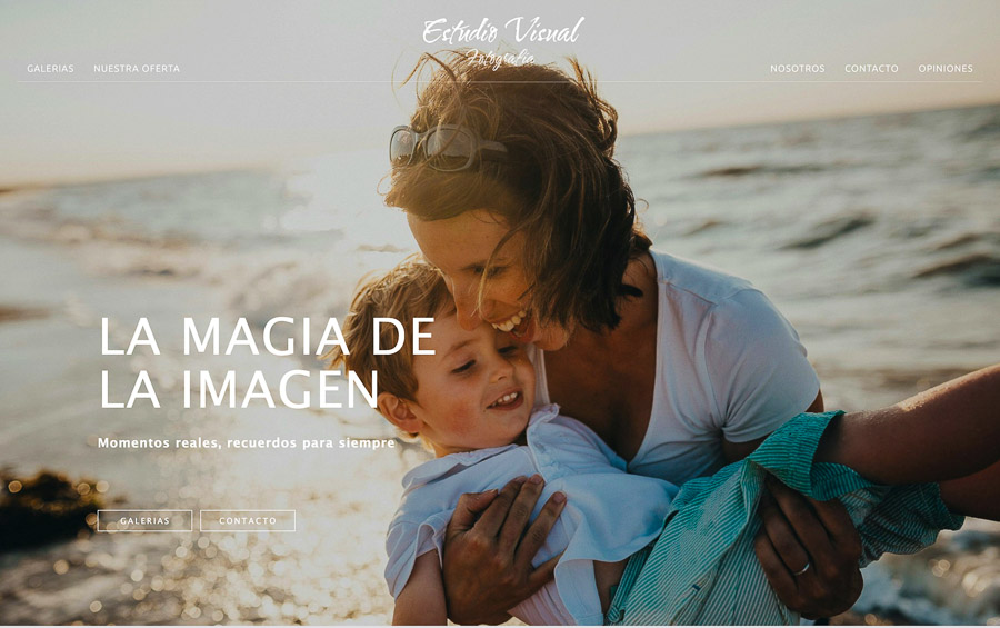 web creada con el diseño Sonoma web creada con el diseño