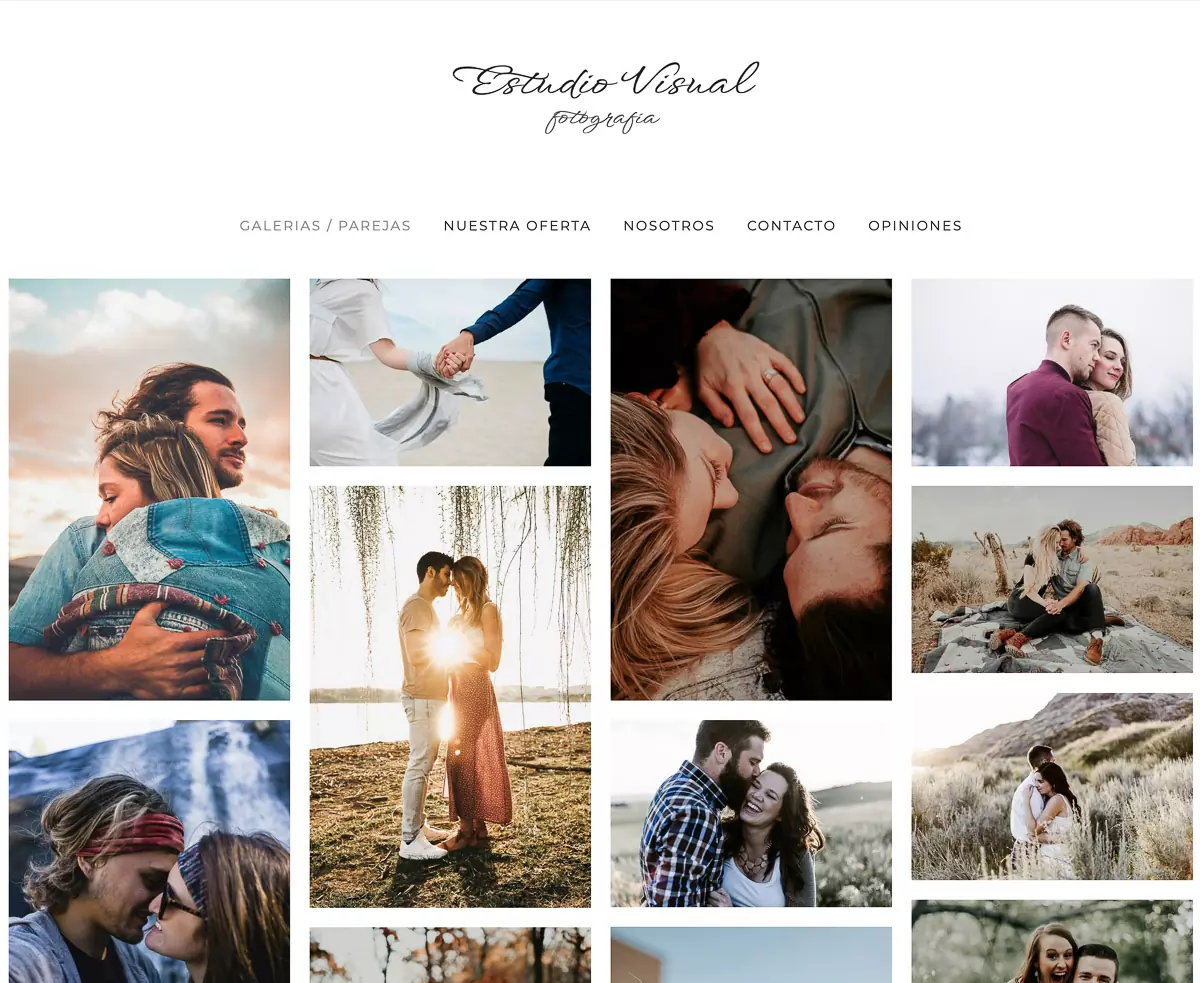 A photo mosaic gallery on Bluekea.