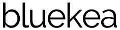 logo de Bluekea en color negro